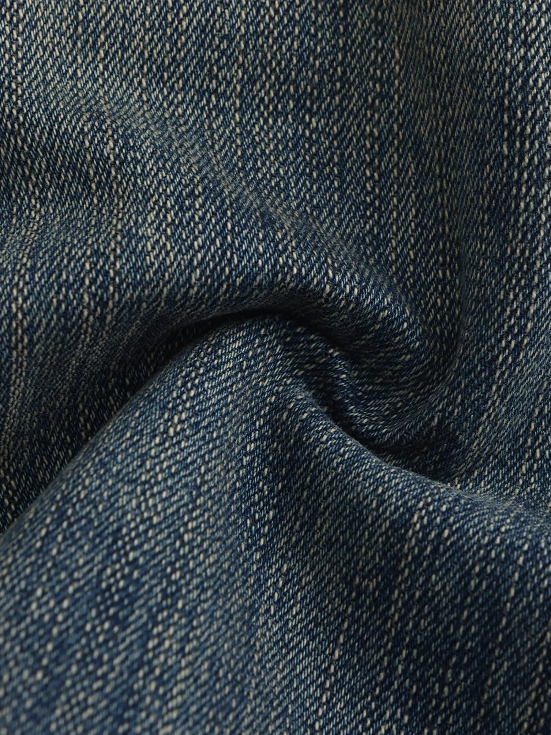 Classic Straight Leg Denim Jeans