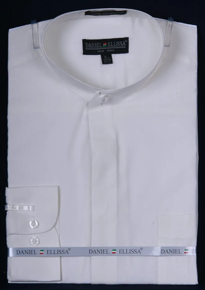 Daniel Ellissa basic Banded Collar Dress Shirt DS3001C