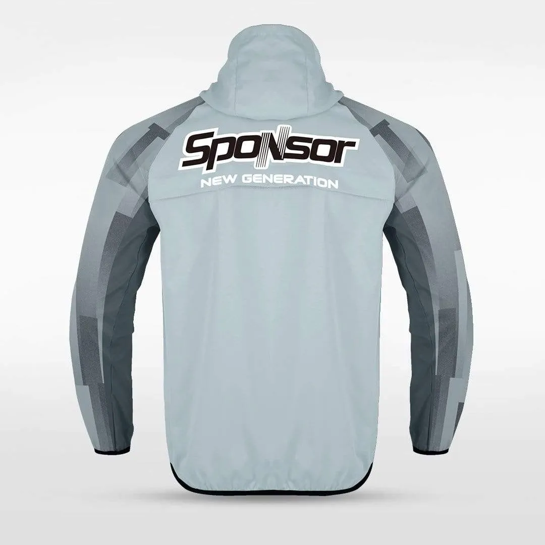 Embrace Urban Forest - Customized Men's Sublimated Full-Zip Waterproof