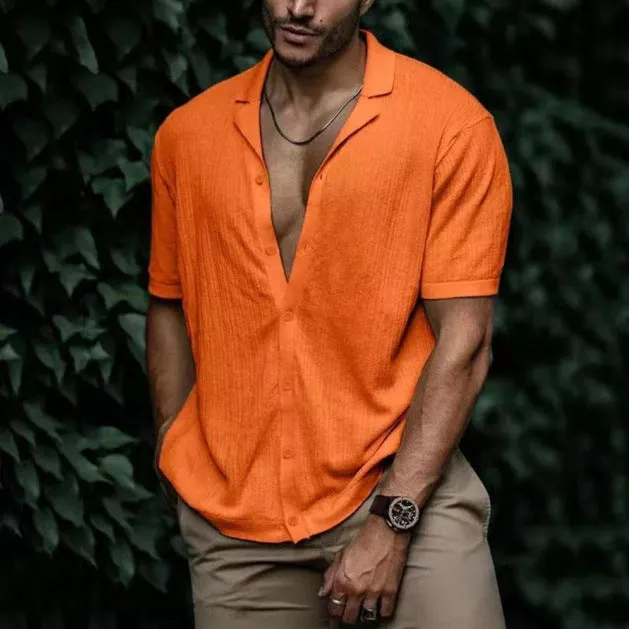 Harry™ |  Short Sleeve Solid Color T-shirt