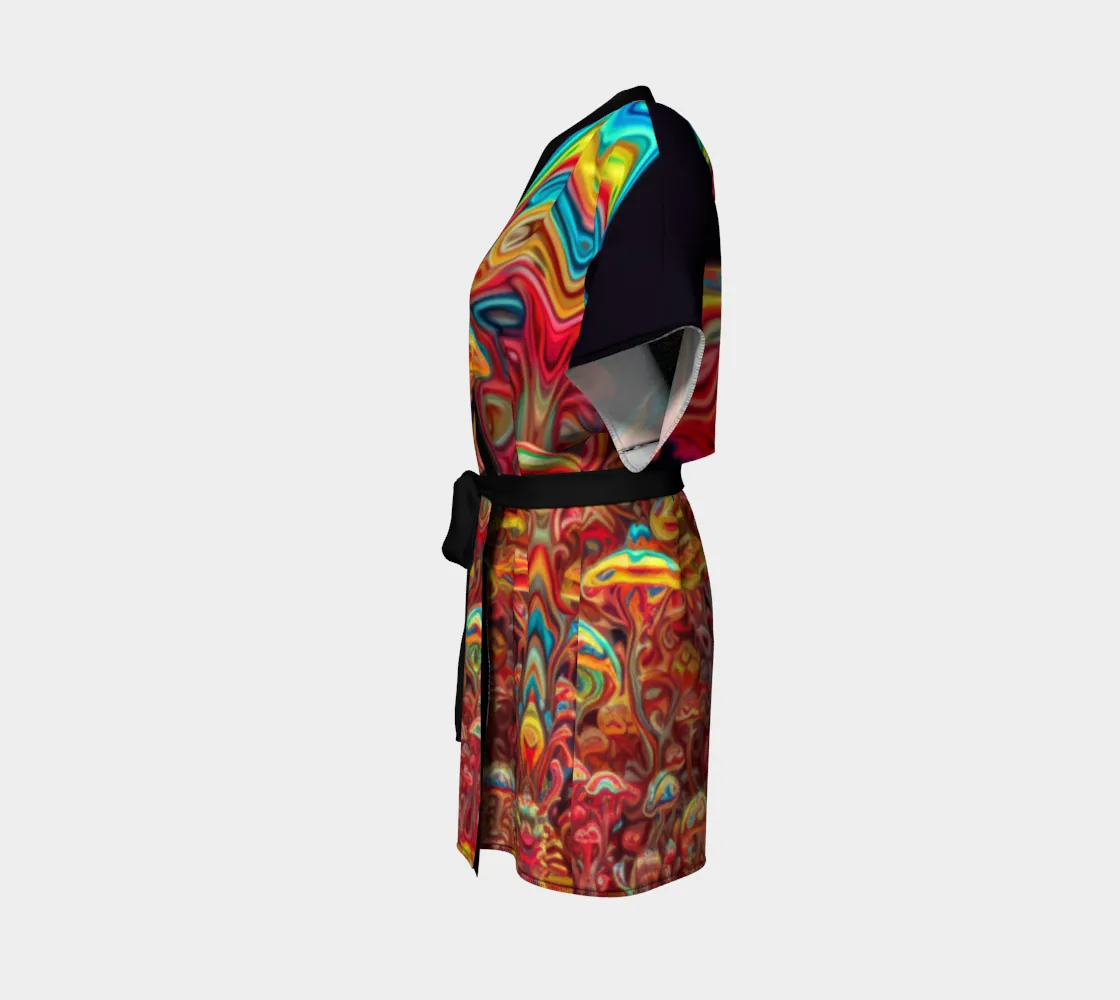 MUSHROOMHIGH KIMONO | ACIDMATH AI X LACHLAN WARDLAW